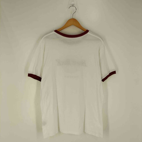 ハードロックカフェ Hard Rock Cafe インド製 FUKUOKA リンガーTシャツ メンズ import:L