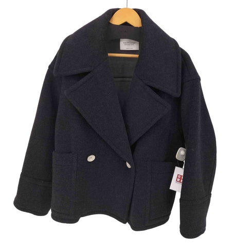 ビューティフルピープル beautiful people 23AW PILE MELTON SHORT P COAT パイルメルトンショートピーコート レディース