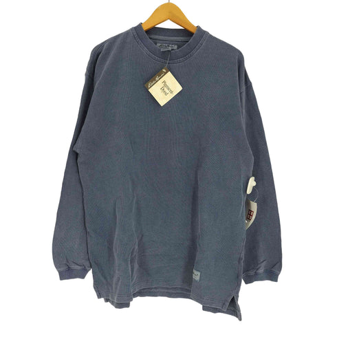 エディーバウアー Eddie Bauer 90-00S Pigment-Dyed ピグメント ダイ 染色加工 クルーネック スウェット デッドストック メンズ S/P
