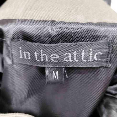 インザアティック In The Attic フード着脱スラブツイルミリタリージャケット メンズ JPN:M