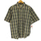 エディーバウアー Eddie Bauer 90-00S 白タグ マドラスチェック B.D S/S シャツ メンズ import:M