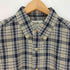 エディーバウアー Eddie Bauer 90-00S 白タグ マドラスチェック B.D S/S シャツ メンズ import:M
