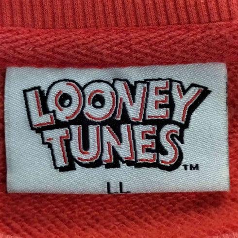 LOONEY TUNES キャラクタープリント クルーネック スウェット メンズ LL