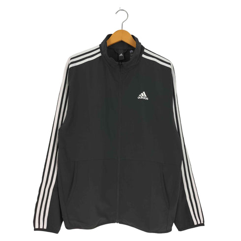 アディダス adidas スリーストライプス レギュラーフィット ライトウーブントラックトップ ジャージ メンズ JPN:L