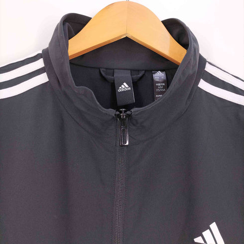 アディダス adidas スリーストライプス レギュラーフィット ライトウーブントラックトップ ジャージ メンズ JPN:L