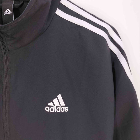 アディダス adidas スリーストライプス レギュラーフィット ライトウーブントラックトップ ジャージ メンズ JPN:L