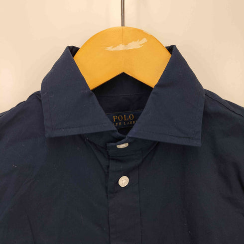 ポロラルフローレン POLO RALPH LAUREN ポニー 刺繍 ホリゾンタルカラー L/S シャツ レディース 2