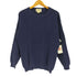 エディーバウアー Eddie Bauer 90-00S 白タグ 畦編み Vガゼット コットン クルーネック ニット セーター メンズ import:XS