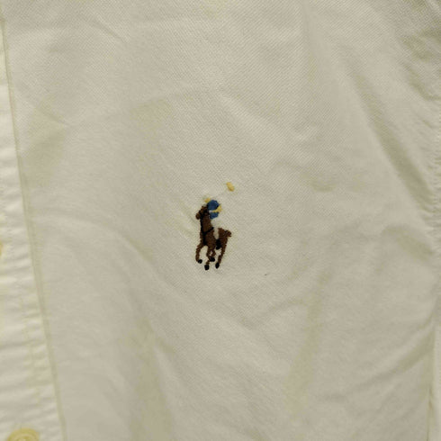 ラルフローレン RALPH LAUREN CUSTOM FIT ポニー 刺繍 ボタンダウン オックスフォード L/S シャツ メンズ import:S