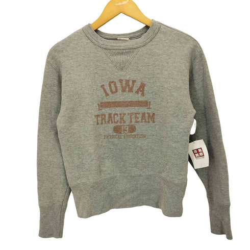 チャンピオン Champion ランタグ 復刻 IOWA TRACK TEAM カプセル 5段 カレッジ プリント 両V ガゼット クルーネック スウェット メンズ