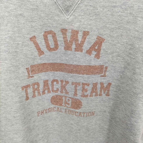 チャンピオン Champion ランタグ 復刻 IOWA TRACK TEAM カプセル 5段 カレッジ プリント 両V ガゼット クルーネック スウェット メンズ
