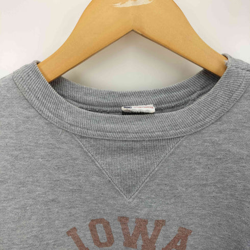 チャンピオン Champion ランタグ 復刻 IOWA TRACK TEAM カプセル 5段 カレッジ プリント 両V ガゼット クルーネック スウェット メンズ
