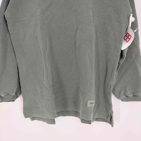 エディーバウアー Eddie Bauer 90-00S Pigment-Dyed ピグメント ダイ 染色加工 クルーネック スウェット デッドストック メンズ S/P