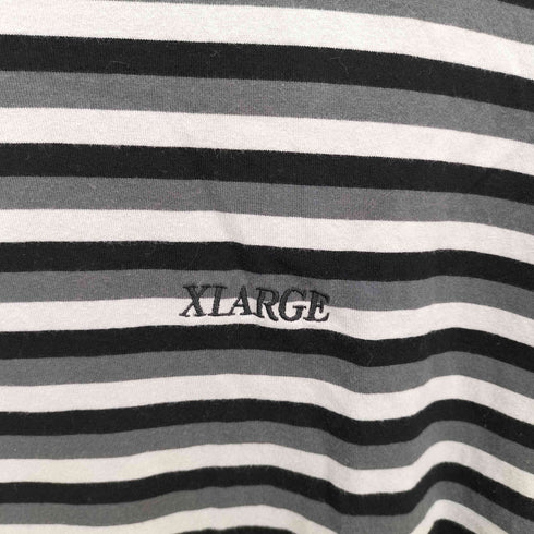 エクストララージ XLARGE 23SS STRIPED S/S TEE メンズ import:XL