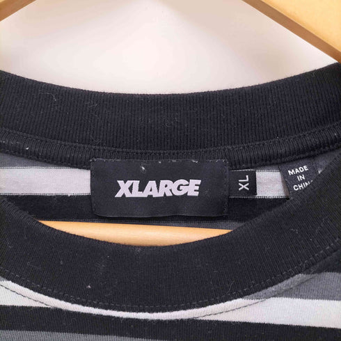 エクストララージ XLARGE 23SS STRIPED S/S TEE メンズ import:XL