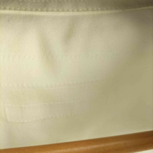 襟断ち切り バンドカラーフリンジシャツ メンズ