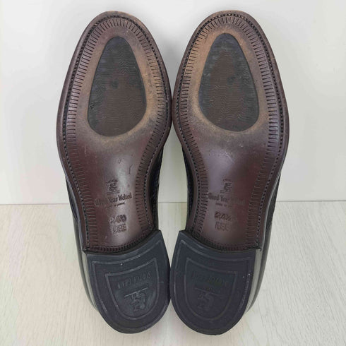 スコッチグレイン SCOTCH GRAIN シングル ストラップ シボレザー スリッポン シューズ レディース 24 1/2 EEE