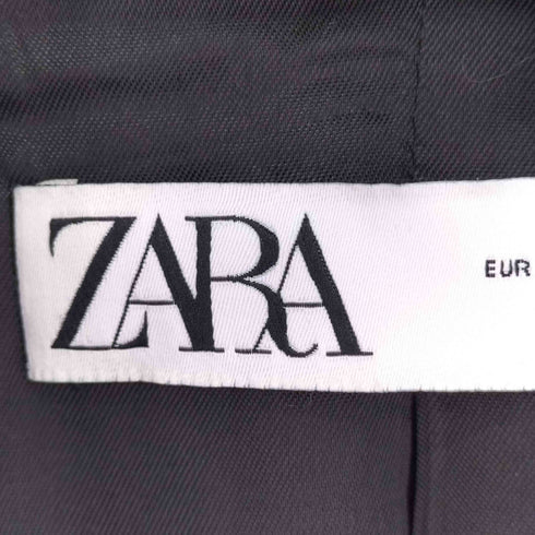 ザラ ZARA ダブルブレスト テーラードジャケット メンズ M