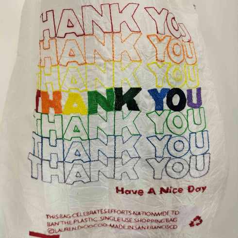 Thank You Tote - Thank You Rainbow レディース