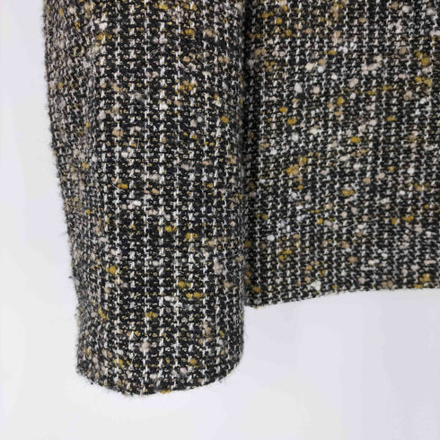 ザラ ZARA ツイードダブルブレストテーラードジャケット レディース JPN:M