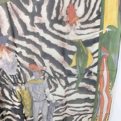 ジャンポールゴルチエ Jean Paul GAULTIER 総柄 スカーフ レディース