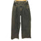 ジーナシス JEANASIS タックデニムワイドパンツ レディース JPN:M