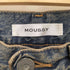 マウジー moussy MIDRISE STRAIGHT ストレートデニム クラッシュ Y2K メンズ 25