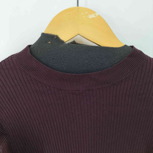 スナイデル snidel フリルスリーブニットプルオーバー レディース ONE SIZE