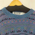 WESTBURY USA製 総柄 アクリルニット メンズ JPN:XL