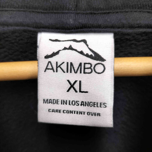AKIMBO CLUB ZIP-UP ジップアップ パーカー メンズ import:XL