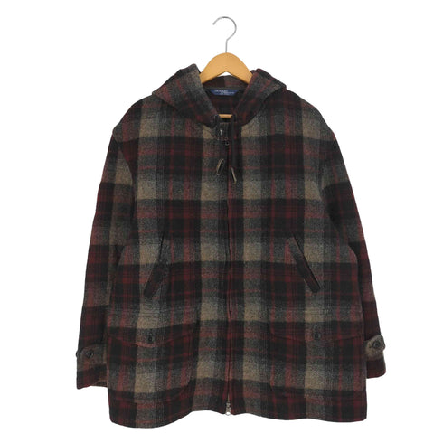ポロバイラルフローレン Polo by RALPH LAUREN 80-90s USA製 三角タグ セーラーフード ウール ジャケット メンズ import:XL