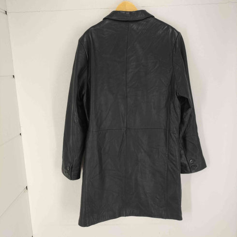 ウィルソン Wilsons Leather リアルレザーチェスターコート メンズ L