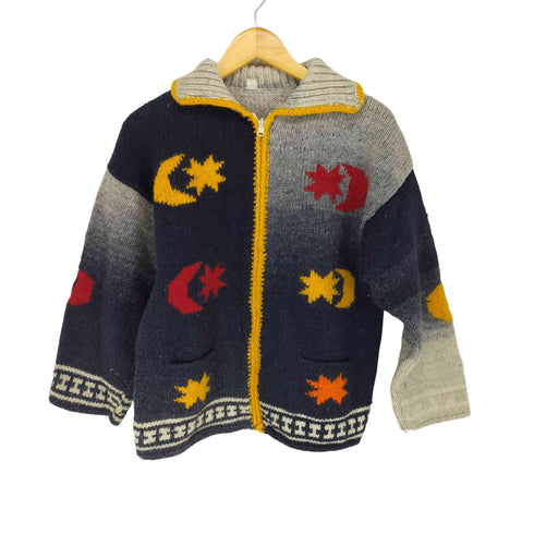 MADE IN ECUADOR エクアドルニットジップカーディガン メンズ