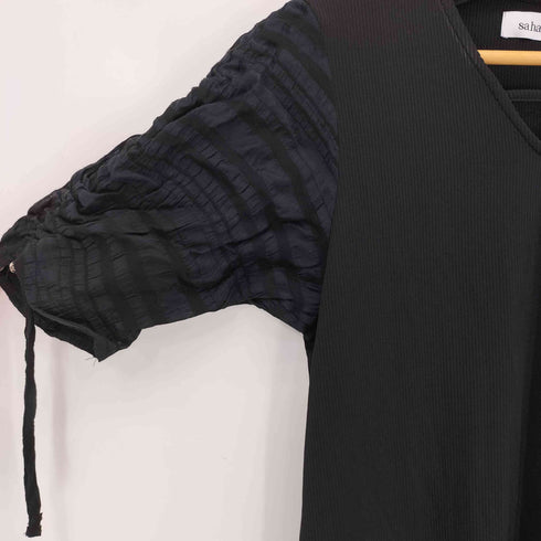 サハラ sahara 22SS Gather Sleeve Dress レディース