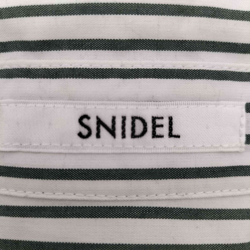 スナイデル snidel 23SS L/S 2wayオーバーシャツ レディース ONE SIZE