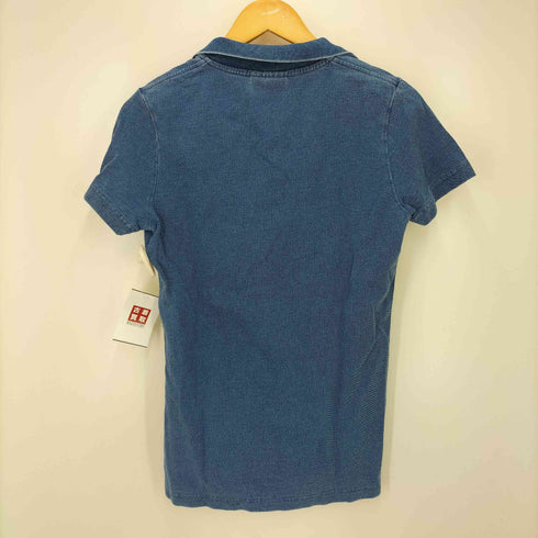 ラコステ LACOSTE スキッパー インディゴ ポロシャツ レディース FR:38