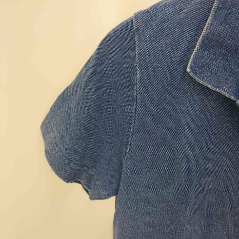 ラコステ LACOSTE スキッパー インディゴ ポロシャツ レディース FR:38