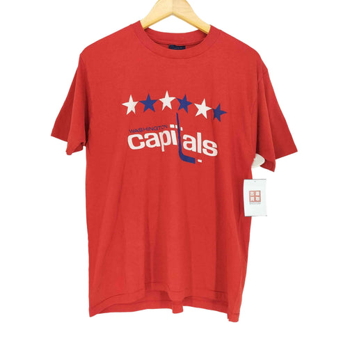 SNEAKERS MADE IN USA チームロゴプリントTシャツ 袖裾シングル メンズ XL