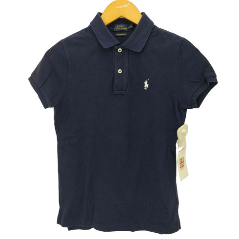 ポロラルフローレン POLO RALPH LAUREN THE SKINNY POLO ポニー 刺繍 S/S ポロシャツ レディース import:S