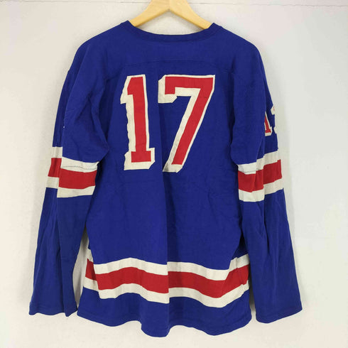 コスビー COSBY 70S NHL フロントレースアップワッペンデザインフットボールシャツ メンズ 46