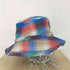 ペンドルトン PENDLETON 70Sシャツリメイク マルチカラーオンブレチェックバケットハット メンズ XL