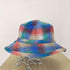 ペンドルトン PENDLETON 70Sシャツリメイク マルチカラーオンブレチェックバケットハット メンズ XL