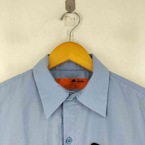 レッドキャップ RED KAP 胸元ワッペン S/S ワークシャツ メンズ M-SS