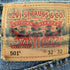 リーバイス Levis 501 ボタンフライストレートデニムパンツ メンズ w32 L32