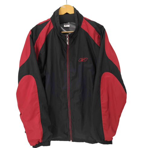 リーボック Reebok ジップアップナイロンジャケット ドローコード メンズ import:L