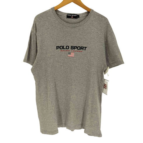 ポロスポーツラルフローレン POLO SPORT RALPH LAUREN 星条旗 ロゴ プリント S/S Tシャツ メンズ import:L