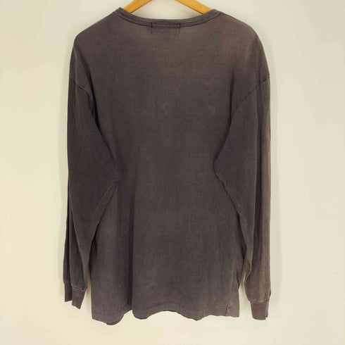 ポロスポーツラルフローレン POLO SPORT RALPH LAUREN カナダ製 マウンテン ロゴ プリント L/S Tシャツ メンズ import:M