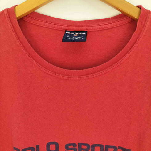 ポロスポーツラルフローレン POLO SPORT RALPH LAUREN 星条旗 ロゴ プリント S/S Tシャツ メンズ import:L