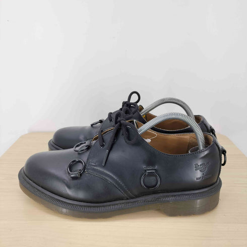 ラフシモンズ RAF SIMONS ニッケルリング 3ホール レザーシューズ メンズ US8 M