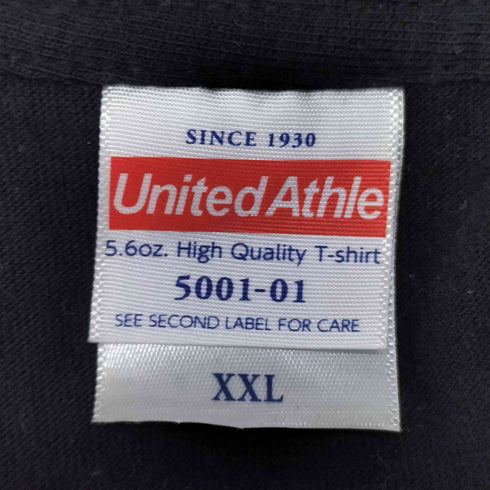 ユナイテッドアスレ UNITED ATHLE プリントクルーネックTシャツ メンズ JPN:XXL